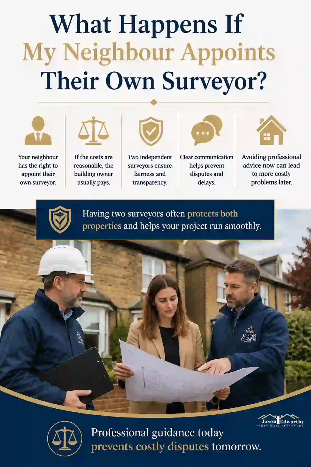 What Happens If My Neighbour Appoints Their Own Surveyor Wolverhampton?